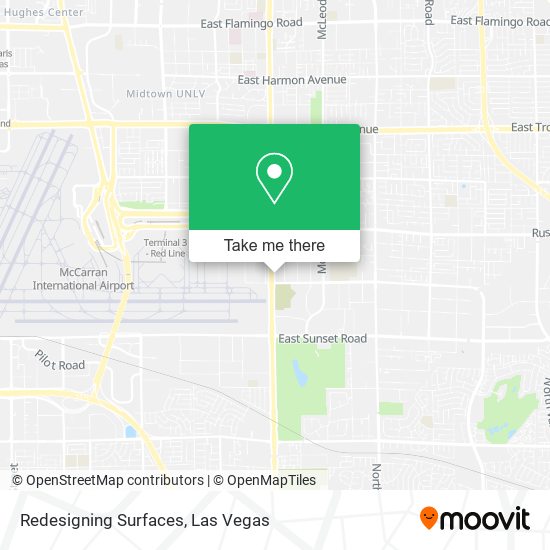 Redesigning Surfaces map