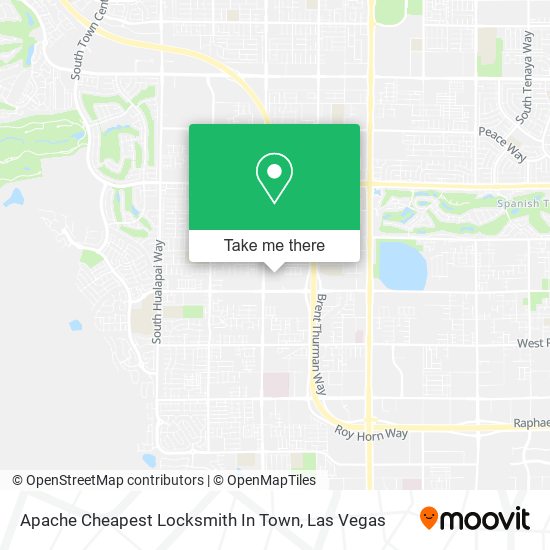 Mapa de Apache Cheapest Locksmith In Town