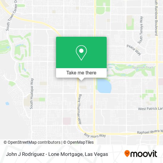 Mapa de John J Rodriguez - Lone Mortgage