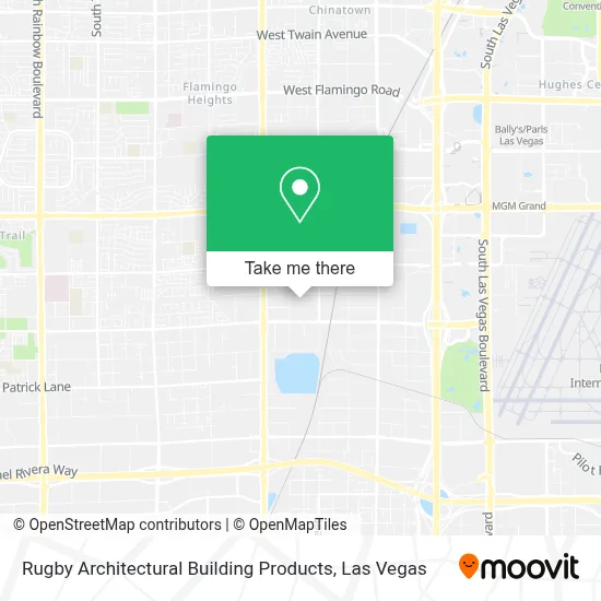 Rugby Architectural Building Products map