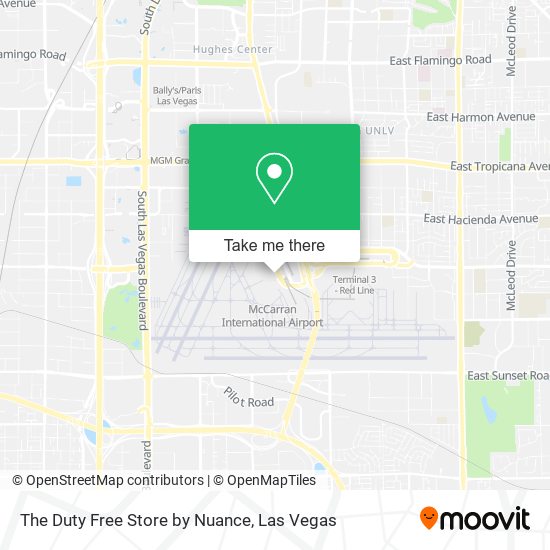 Mapa de The Duty Free Store by Nuance