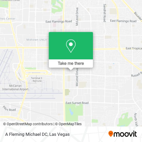 A Fleming Michael DC map