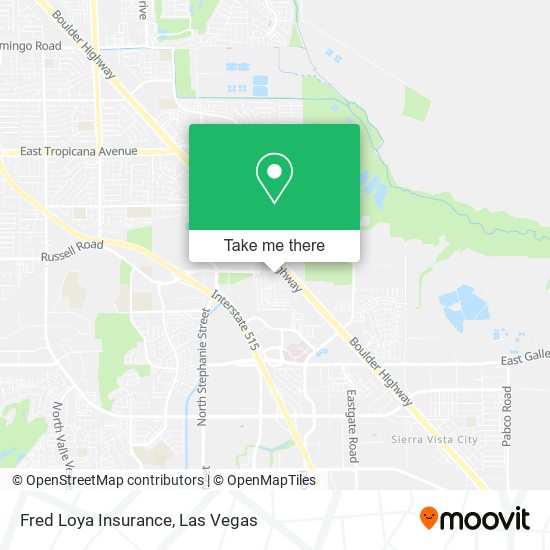 Fred Loya Insurance map