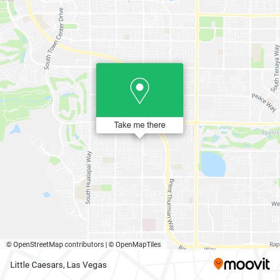 Mapa de Little Caesars