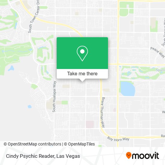 Cindy Psychic Reader map