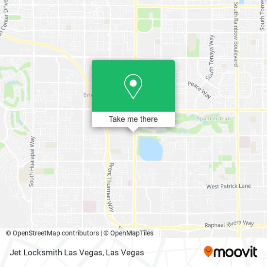 Jet Locksmith Las Vegas map