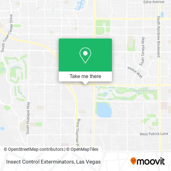 Insect Control Exterminators map