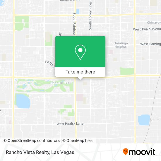 Mapa de Rancho Vista Realty