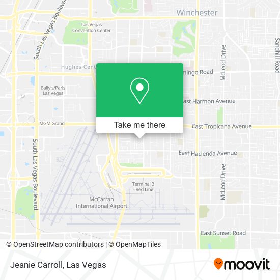 Mapa de Jeanie Carroll