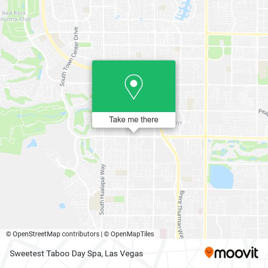 Sweetest Taboo Day Spa map