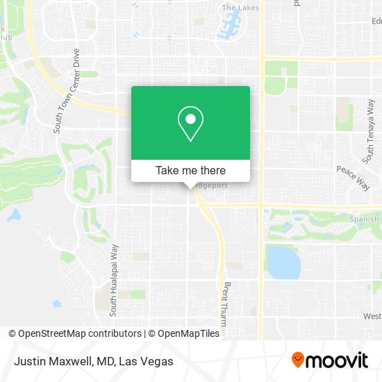 Justin Maxwell, MD map