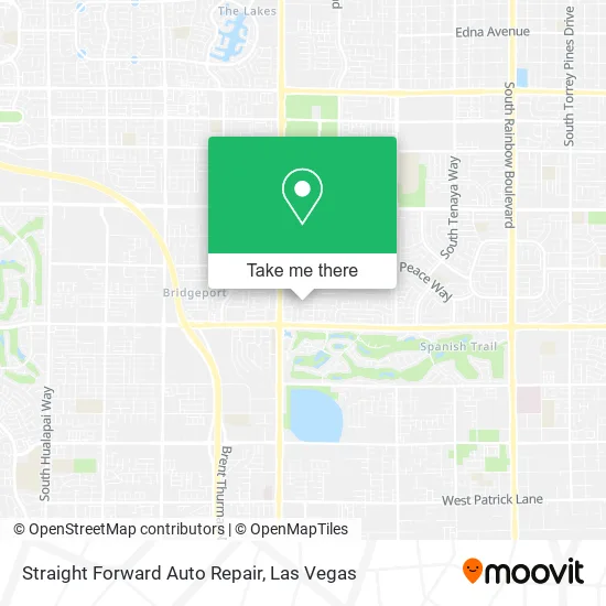 Straight Forward Auto Repair map
