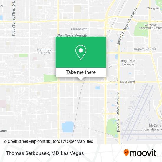 Thomas Serbousek, MD map