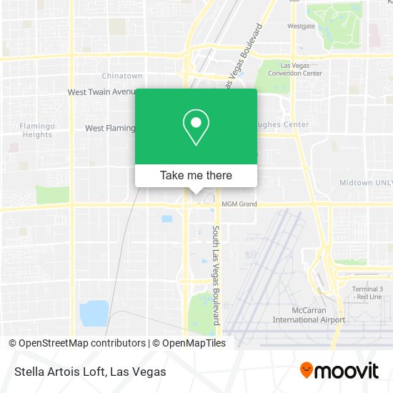 Stella Artois Loft map