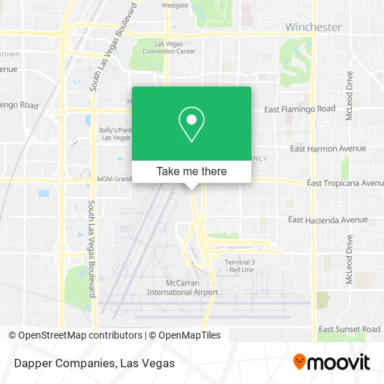 Mapa de Dapper Companies