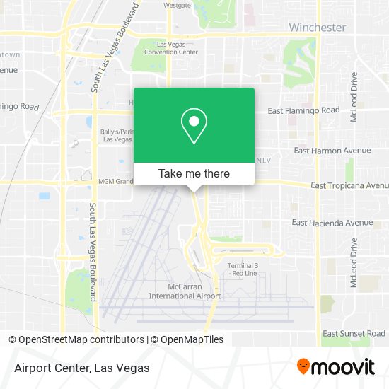Mapa de Airport Center