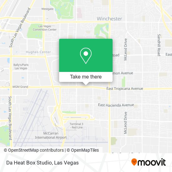 Mapa de Da Heat Box Studio