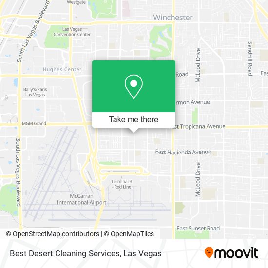 Best Desert Cleaning Services map