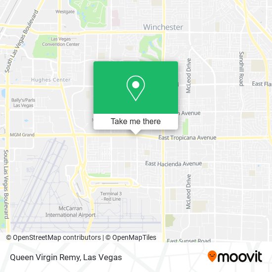Queen Virgin Remy map