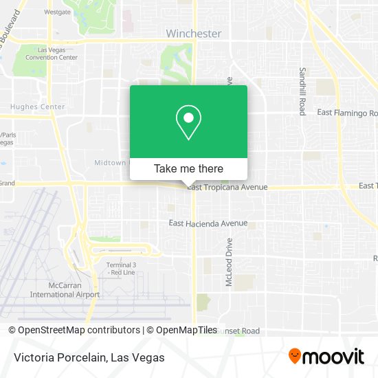 Victoria Porcelain map