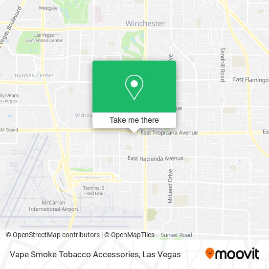 Mapa de Vape Smoke Tobacco Accessories