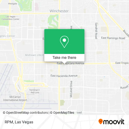 RPM map