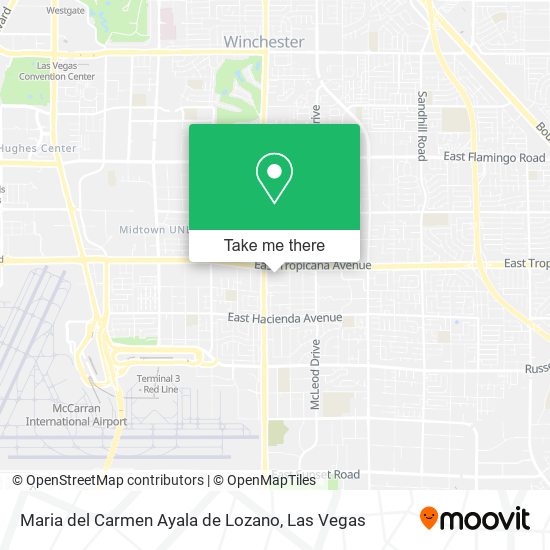 Maria del Carmen Ayala de Lozano map