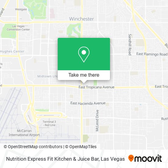 Nutrition Express Fit Kitchen & Juice Bar map