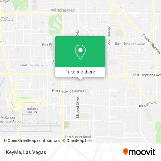 KeyMe map