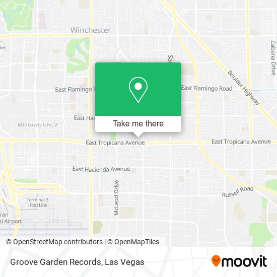 Groove Garden Records map