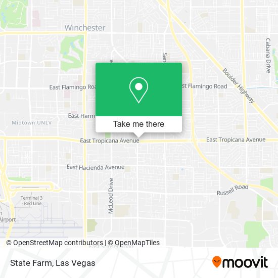 Mapa de State Farm