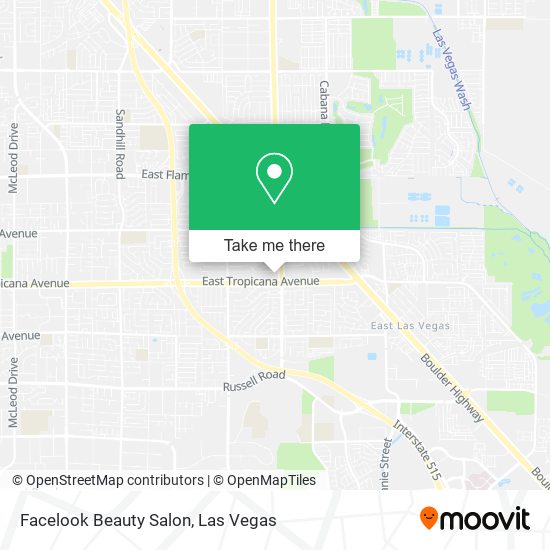 Facelook Beauty Salon map