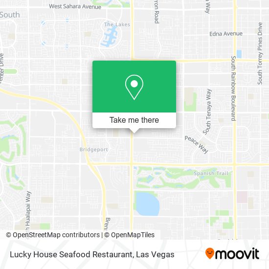 Lucky House Seafood Restaurant map