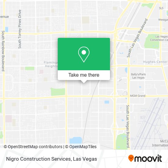 Mapa de Nigro Construction Services