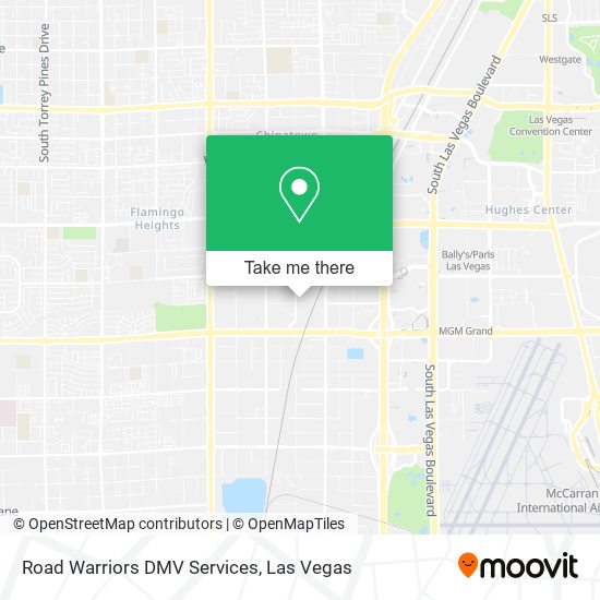 Mapa de Road Warriors DMV Services