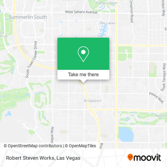 Robert Steven Works map