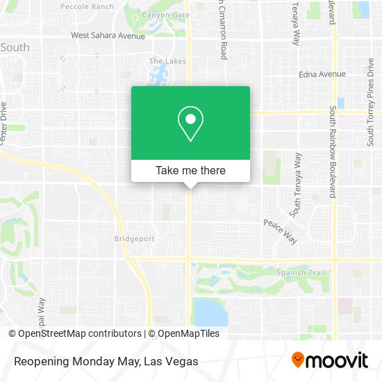 Mapa de Reopening Monday May