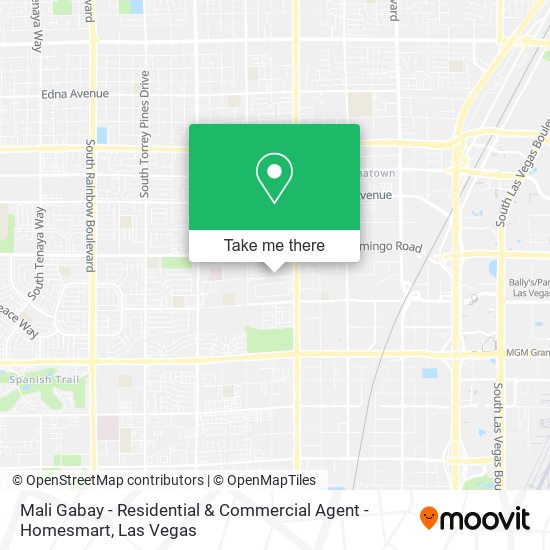 Mali Gabay - Residential & Commercial Agent - Homesmart map