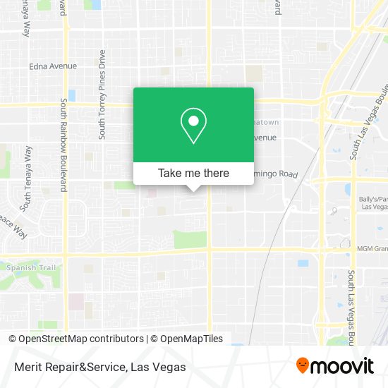 Mapa de Merit Repair&Service