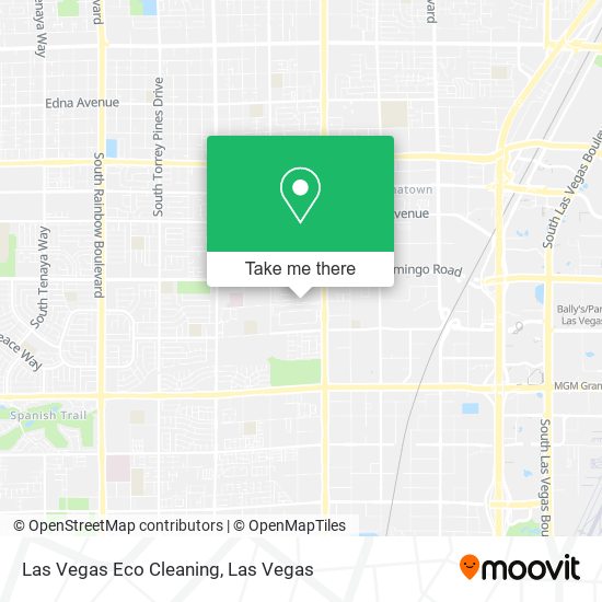 Las Vegas Eco Cleaning map