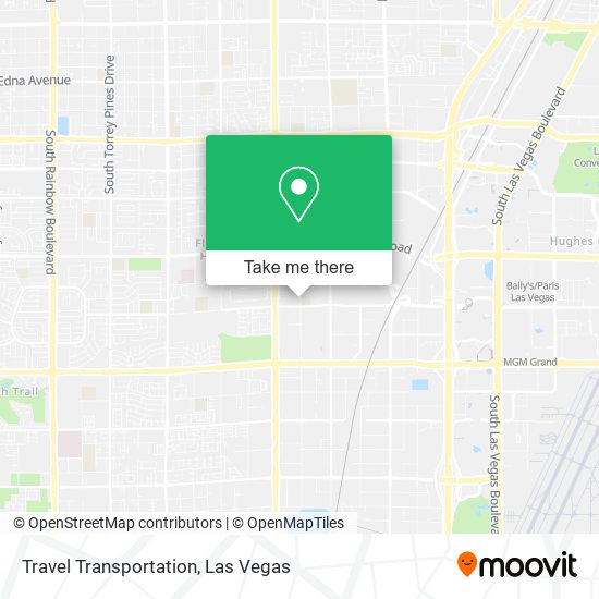 Travel Transportation map