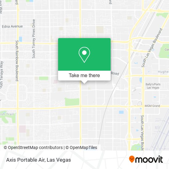 Axis Portable Air map