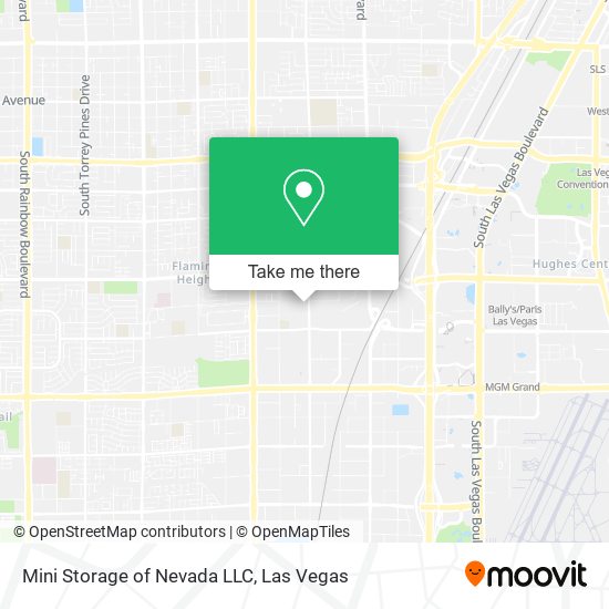 Mapa de Mini Storage of Nevada LLC