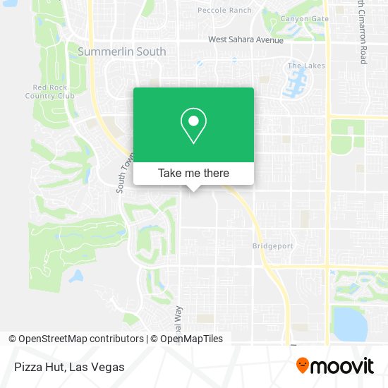 Pizza Hut map