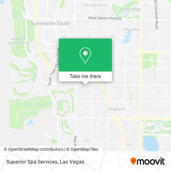 Mapa de Superior Spa Services