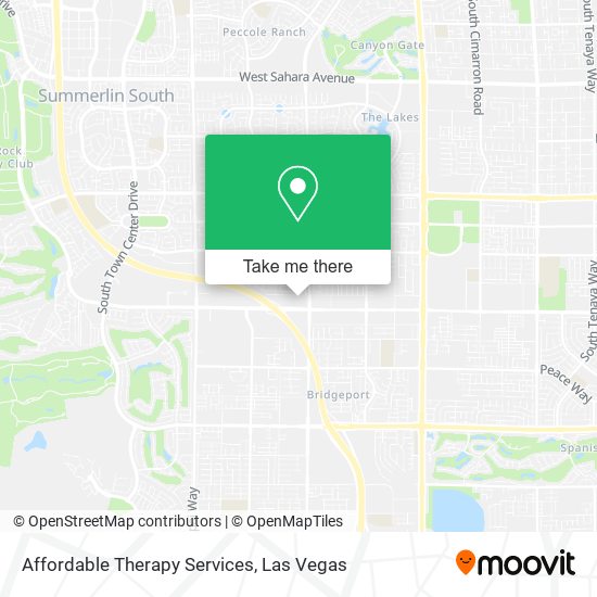 Affordable Therapy Services map