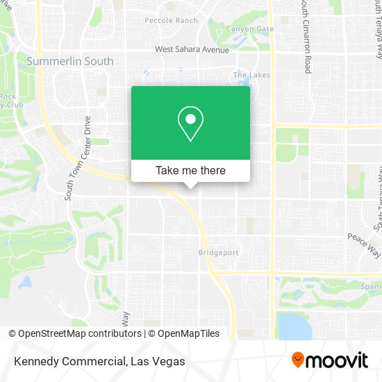 Mapa de Kennedy Commercial