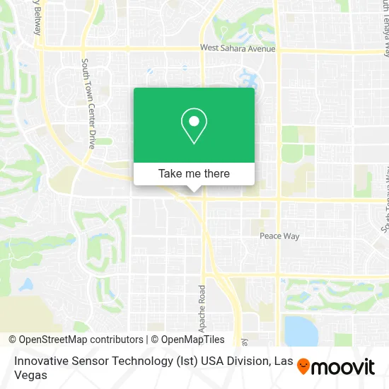 Innovative Sensor Technology (Ist) USA Division map