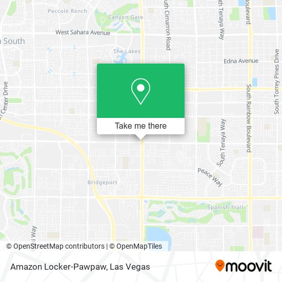 Amazon Locker-Pawpaw map