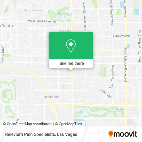 Relevium Pain Specialists map